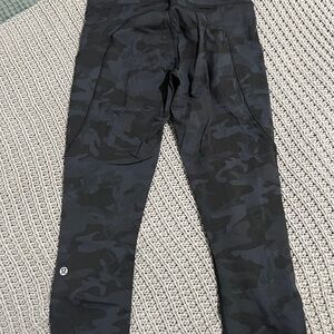 Black Camouflage Leggings